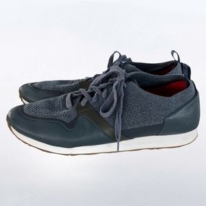 UGG Trigo Blue HyperWeave Leather Sneakers 15